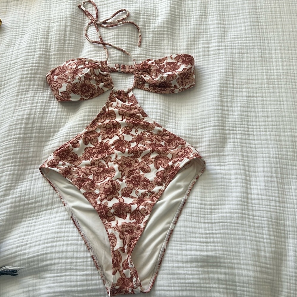 Abercrombie High Waisted One Piece